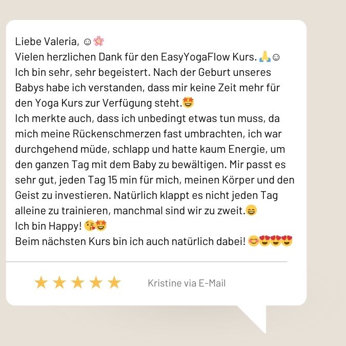 Valerija Graf yogaEasyFlow Erfahrungen